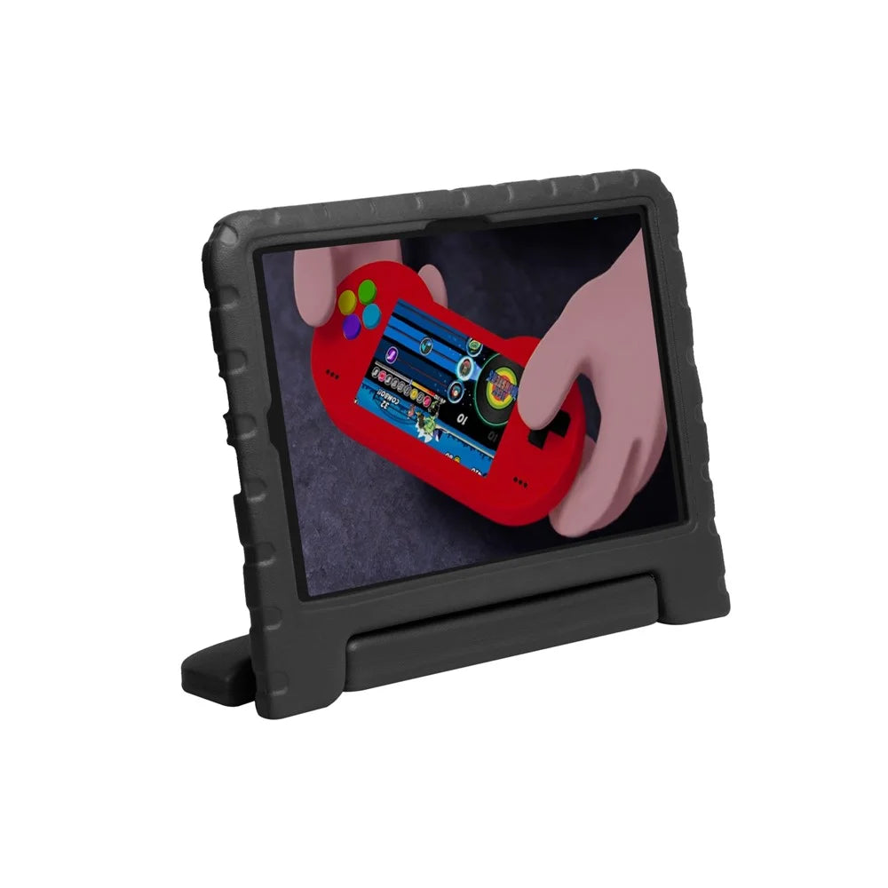 Kickstand Anti-shock EVA Tablet Case with Stylus Slot for Samsung Galaxy Tab A7 10.4 (2022) / (2020) - Black - 7