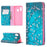 Pattern Printing Auto-absorbed PU Leather Stand Case for Samsung Galaxy A10e/A20e - Plum Blossom - 1