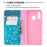 Pattern Printing Auto-absorbed PU Leather Stand Case for Samsung Galaxy A10e/A20e - Plum Blossom - 7