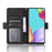 Leather Protective Case for Samsung Galaxy A52 4G/5G / A52s 5G Multiple Card Slots Shell - Black - 4