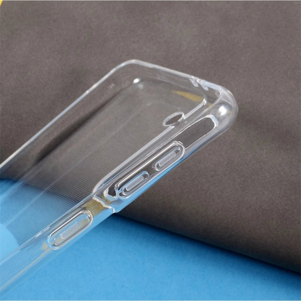 Shock Absorption Crystal Clear TPU Casing Shell for Samsung Galaxy S21 4G/5G - Transparent - 6