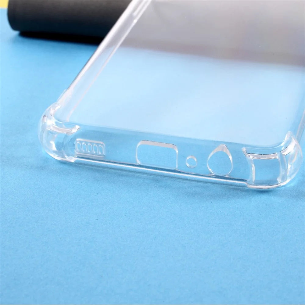 Drop Resistant for Samsung Galaxy A12 Clear TPU Mobile Phone Case - 4