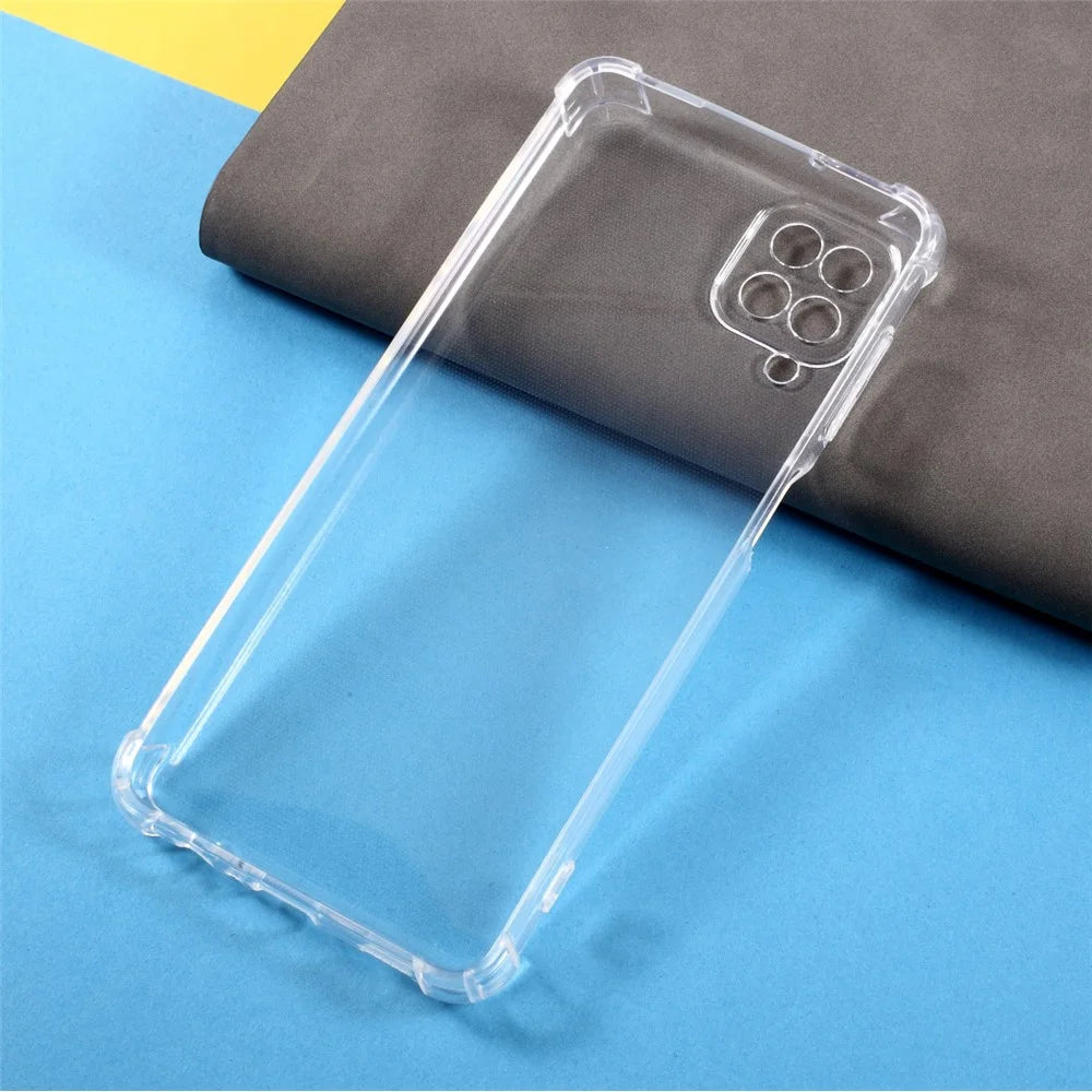 Drop Resistant for Samsung Galaxy A12 Clear TPU Mobile Phone Case - 5
