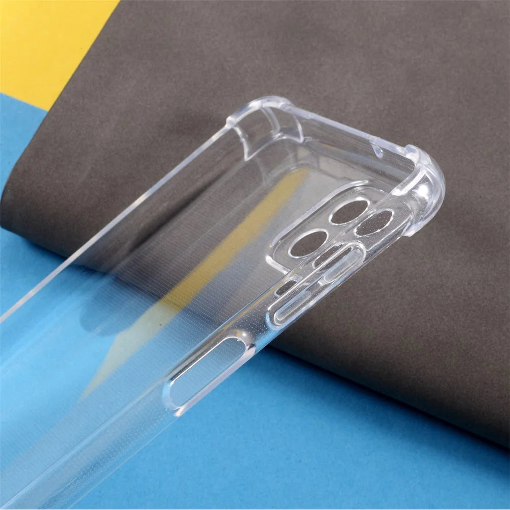 Drop Resistant for Samsung Galaxy A12 Clear TPU Mobile Phone Case - 6