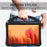 Shock-proof with Handle EVA Tablet Case with Pen Slot for Samsung Galaxy Tab A7 10.4 (2022) / (2020) T500 - Black - 3