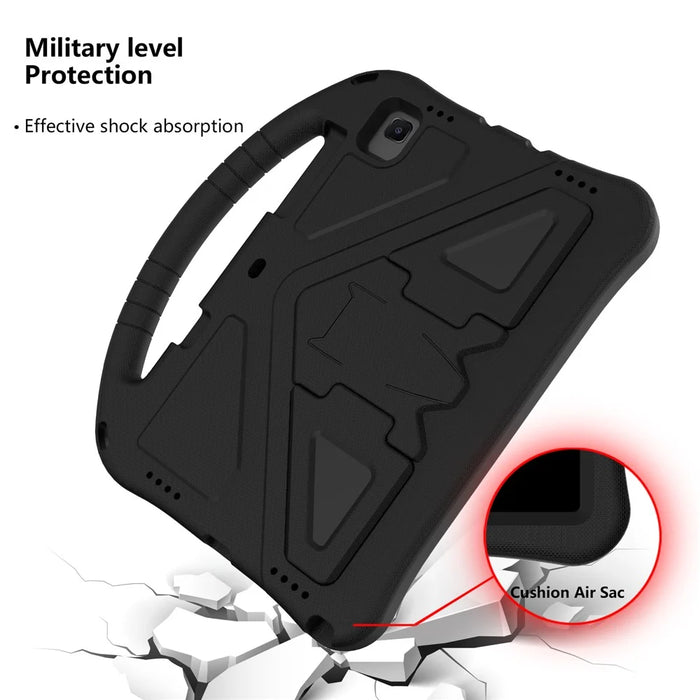 Anti-shock EVA Tablet Case with Handle Pen Slot for Samsung Galaxy Tab S6 SM-T860 (Wi-Fi)/S6 SM-T865 (LTE) - Black - 2