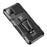 Hybrid Protector Mobile Phone Cover Case with Kickstand and Back Clip for Samsung Galaxy A12 - Black - 1