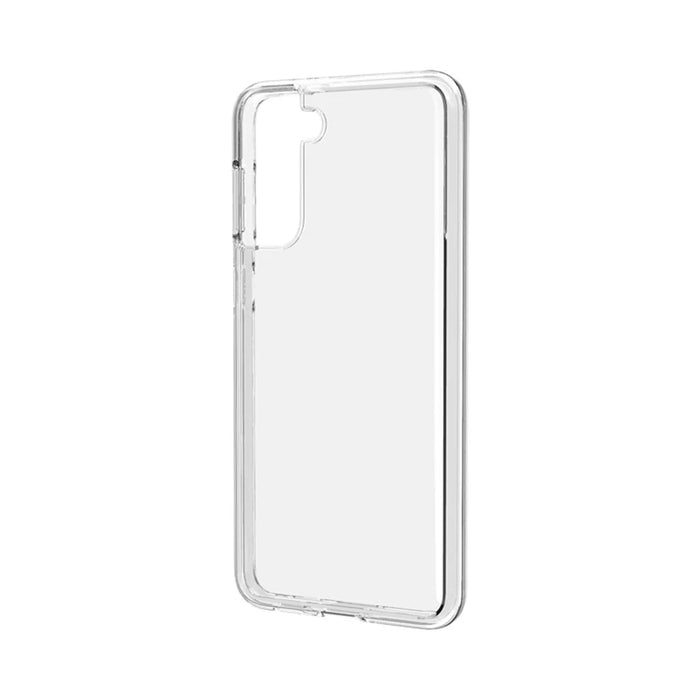 Clear Design Anti-fingerprint Case for Samsung Galaxy S21 Plus 5G PC+TPU Combo Back Case - Transparent - 4