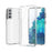 Clear Design Anti-fingerprint PC+TPU Combo Back Case for Samsung Galaxy S21 4G/5G - Transparent - 1