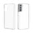 Clear Design Anti-fingerprint PC+TPU Combo Back Case for Samsung Galaxy S21 4G/5G - Transparent - 3