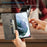 AUTSPACE A01 Series Retro Style Matte Stand Wallet Leather Case for Samsung Galaxy S21+ 5G - Coffee - 7