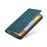 CASEME 013 Series Auto-absorbed Wallet Leather Shell for Samsung Galaxy S21+ 5G - Blue - 1