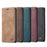 CASEME 013 Series Auto-absorbed Wallet Leather Shell for Samsung Galaxy S21+ 5G - Blue - 7