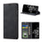 FORWENW Fantasy Series Wallet  Leather Phone Stand Case for Samsung Galaxy S21 4G/5G - Black - 1