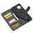 LC.IMEEKE for Samsung Galaxy A42 5G Leather Wallet Case - Black - 6