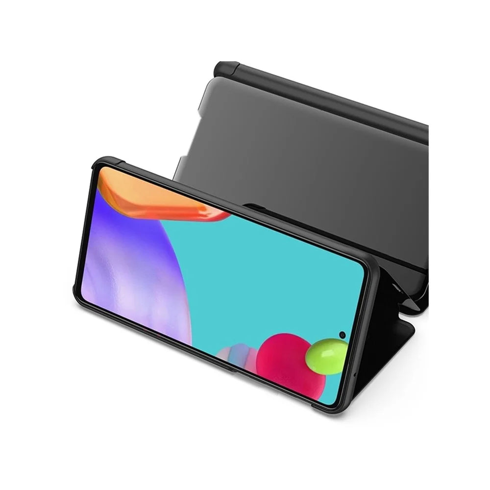 For Samsung Galaxy A52 4G / 5G / A52s 5G Flip Leather Cover with Stand Full Body Protective Phone Case - Black - 5