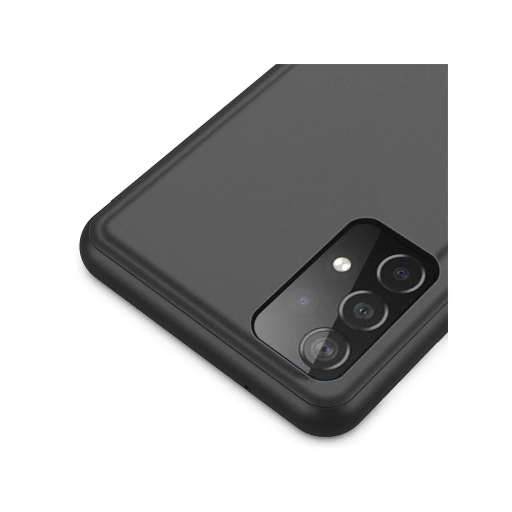 For Samsung Galaxy A52 4G / 5G / A52s 5G Flip Leather Cover with Stand Full Body Protective Phone Case - Black - 7