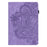 Imprinted Flower Pattern Leather Wallet Stand Tablet Protective Shell for Samsung Galaxy Tab S7 SM-T870 SM-T875 SM-T876B / S8 - Purple - 4