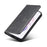 Auto-absorbed Leather Wallet Stand Cell Phone Protective Case for Samsung Galaxy S21+ 5G - Black - 3
