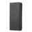 TPU + PU Leather Wallet Auto-absorbed Cover for Samsung Galaxy S21 5G - Black - 7