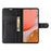 Wallet Stand Design Litchi Texture Leather Phone Cover for Samsung Galaxy A72 4G / 5G - Black - 4