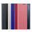 For Samsung Galaxy S21 Ultra 5G View Window Phone Cover PU Leather Stand Case - Black - 4
