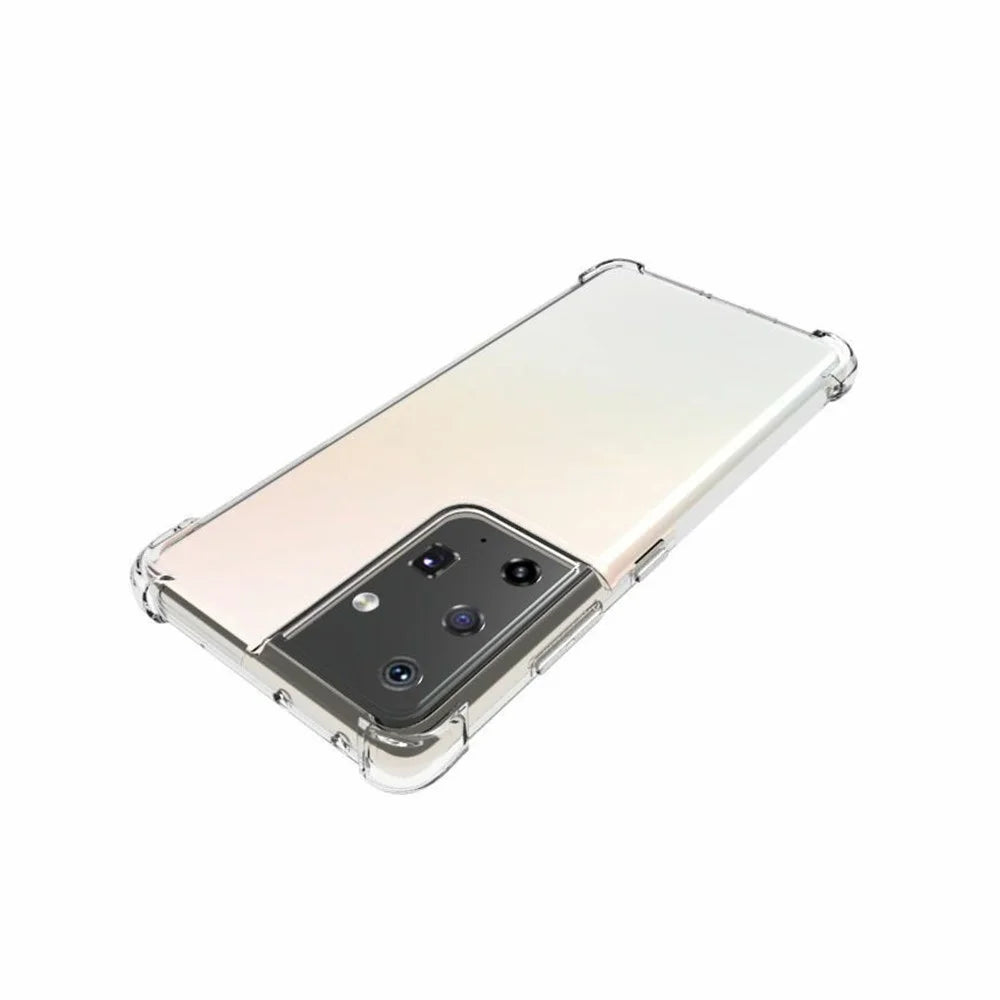 Anti-slip Cover for Samsung Galaxy S21 Ultra 5G Shockproof TPU Protector Case - 3