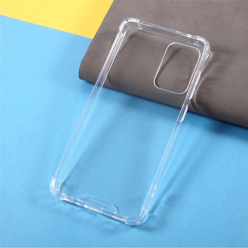 For Samsung Galaxy A52 4G/5G / A52s 5G Ultra-Thin Transparent Acrylic Soft TPU Bumper Phone Case Protective Cover - 5