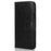 Wallet Textured Leather Stand Phone Shell for Samsung Galaxy AA52 4G/5G / A52s 5G - Black - 2