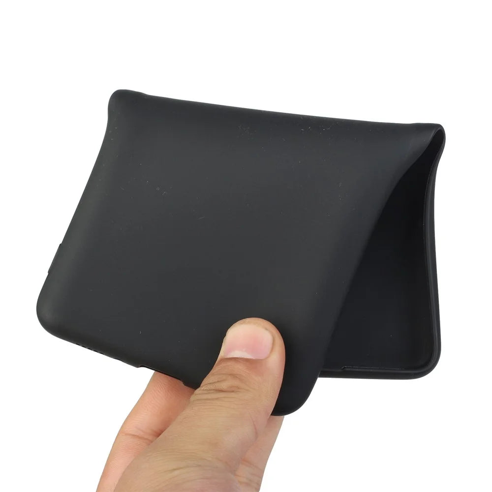 Candy Color Soft TPU Phone Shell for Samsung Galaxy S21+ 5G - Black - 4