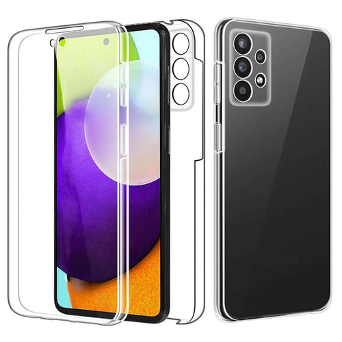 Hybrid PET + TPU + Acrylic Clear Full Protective Cover for Samsung Galaxy A52 4G/5G / A52s 5G - 1
