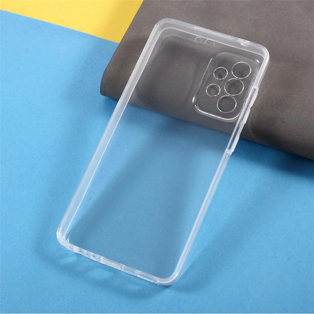 Hybrid PET + TPU + Acrylic Clear Full Protective Cover for Samsung Galaxy A52 4G/5G / A52s 5G - 5