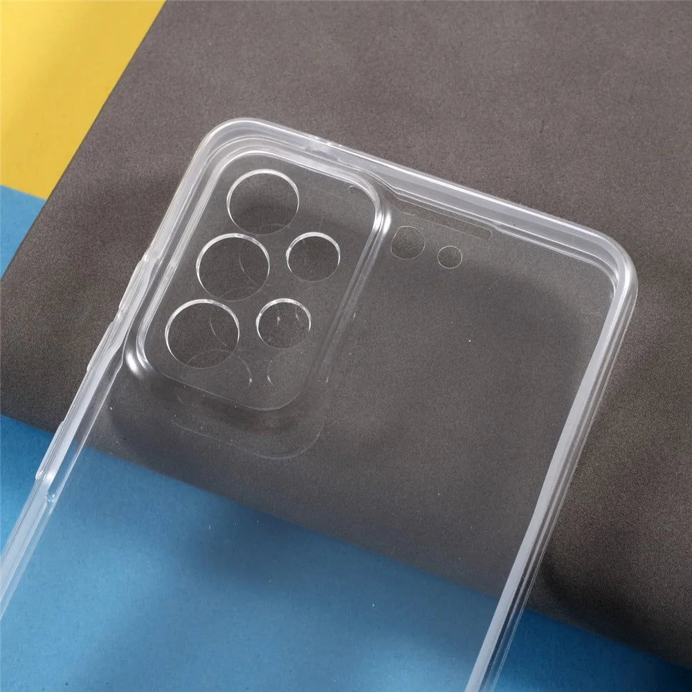 Hybrid PET + TPU + Acrylic Clear Full Protective Cover for Samsung Galaxy A52 4G/5G / A52s 5G - 7