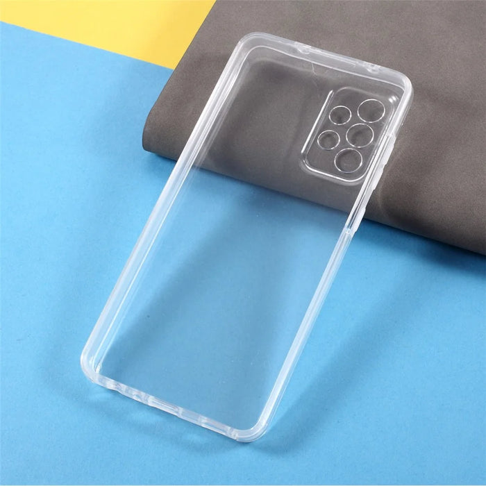 Hybrid PET + TPU + Acrylic Clear Full Protective Shell for Samsung Galaxy A72 5G Case - 5