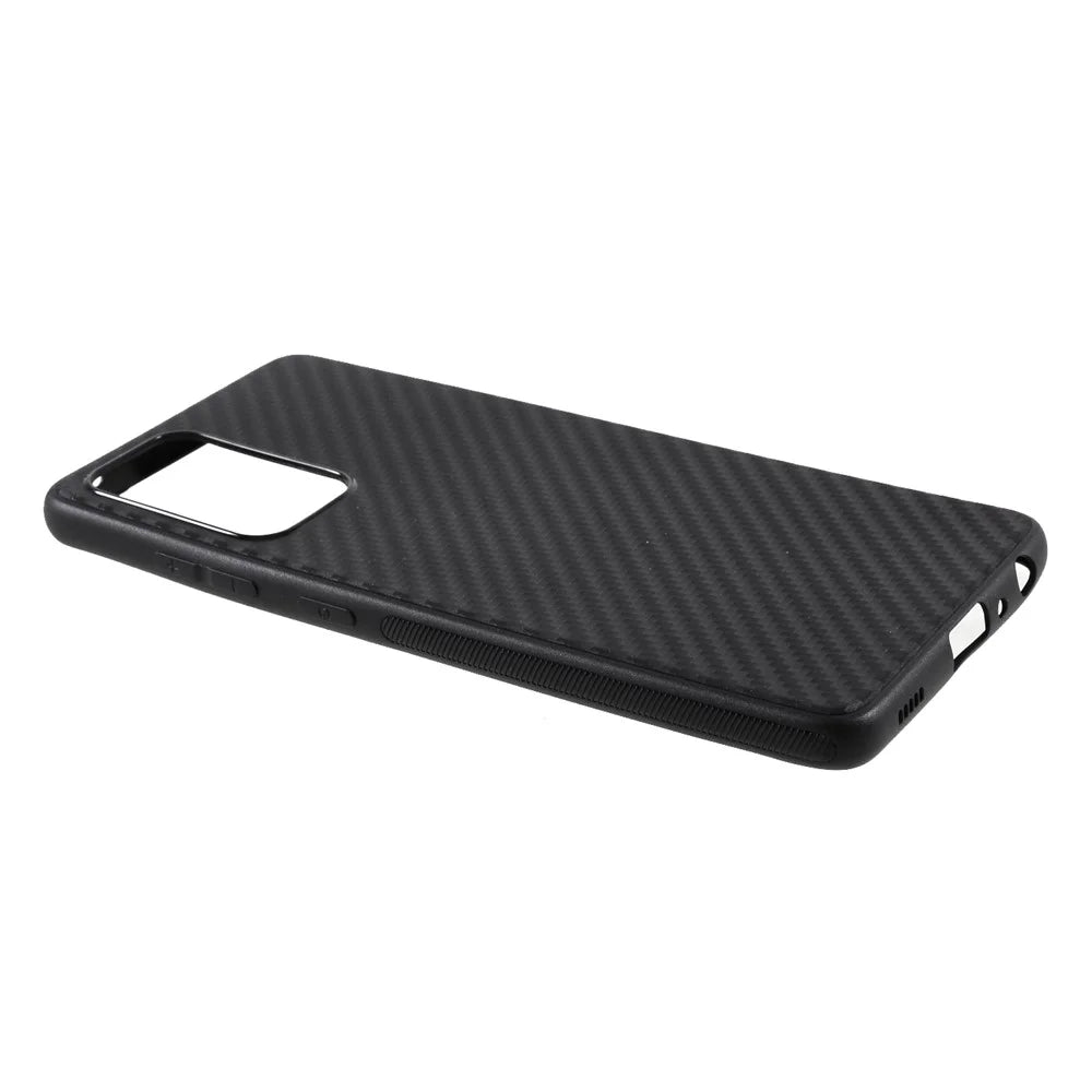 For Samsung Galaxy A52 4G/5G / A52s 5G Carbon Fiber TPU Protector Cover Case - 3