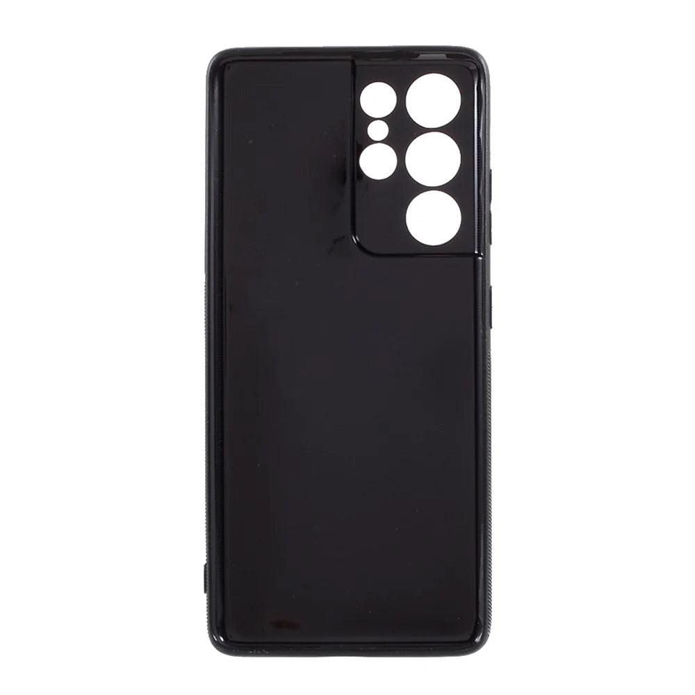 For Samsung Galaxy S21 Ultra 5G Case Carbon Fiber TPU Protector Cover - 2
