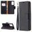 Litchi Surface with Wallet Leather Stand Case for Samsung Galaxy A72 5G / A72 4G - Black - 1