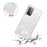 TPU Anti-scratch Dynamic Quicksand Cover Shell for Samsung Galaxy A52 4G/5G / A52s 5G - White - 5