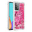 Patterned Quicksand Shockproof Protector for Samsung Galaxy A52 4G/5G / A52s 5G TPU Shell - Flower - 3
