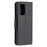 Litchi Surface with Wallet Leather Stand Case for Samsung Galaxy A52 4G/5G / A52s 5G - Black - 3