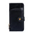 Leather Wallet Phone Stand Case for Samsung Galaxy A32 5G Zipper Pocket Design Cover - Black - 5