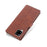 AZNS Leather Case for Samsung Galaxy A12 Wallet Cell Phone Protection Cover - Brown - 5