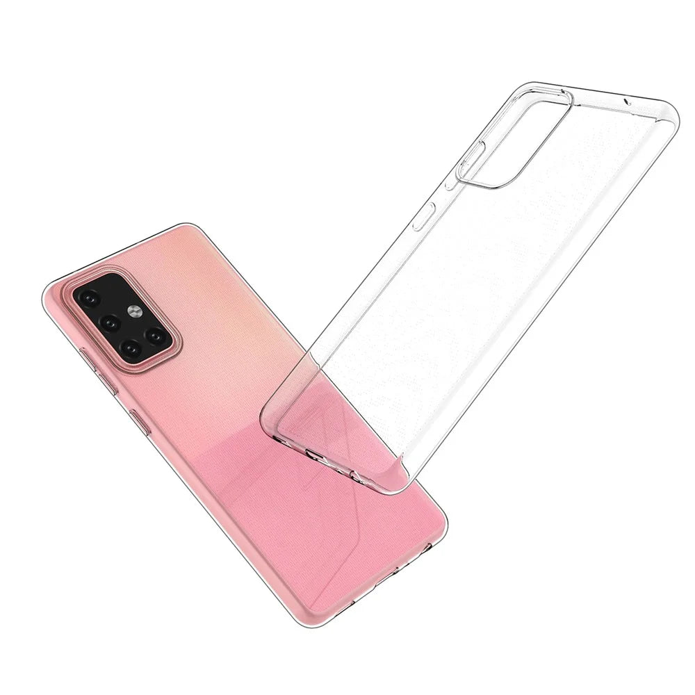Ultra Thin Crystal Clear TPU Phone Protective Case for Samsung Galaxy A72 4G / 5G - 4