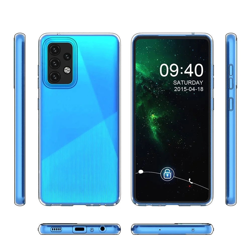 Crystal Clear Super Slim TPU Phone Protective Case for Samsung Galaxy A52 4G / 5G / A52s 5G - 3