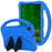 Kickstand Shockproof Handheld EVA Case for Samsung Galaxy Tab A 10.1 (2019) T510 - Blue - 2