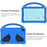 Kickstand Shockproof Handheld EVA Case for Samsung Galaxy Tab A 10.1 (2019) T510 - Blue - 4