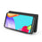 DG.MING Cover for Samsung Galaxy A52 4G / 5G / A52s 5G Detachable 2-in-1 Split Leather Wallet Shell + PC Back Case - Black - 7