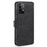 DG.MING Retro Style Phone Case for Samsung Galaxy A52 4G/5G / A52s 5G Scratch-resistant Leather Wallet Stand Shell - Black - 3