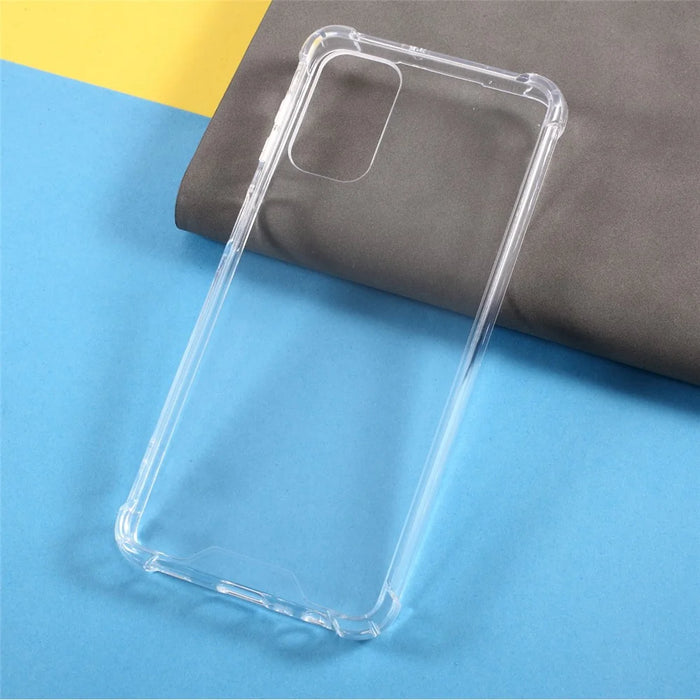 Shock-Absorbed Transparent Acrylic Back + TPU Edge Combo Case for Samsung Galaxy A32 5G/M32 5G - 2