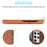 LC.IMEEKE Retro Style Protector Stand Leather Case with Card Holder for Samsung Galaxy S21 Ultra 5G - Brown - 7